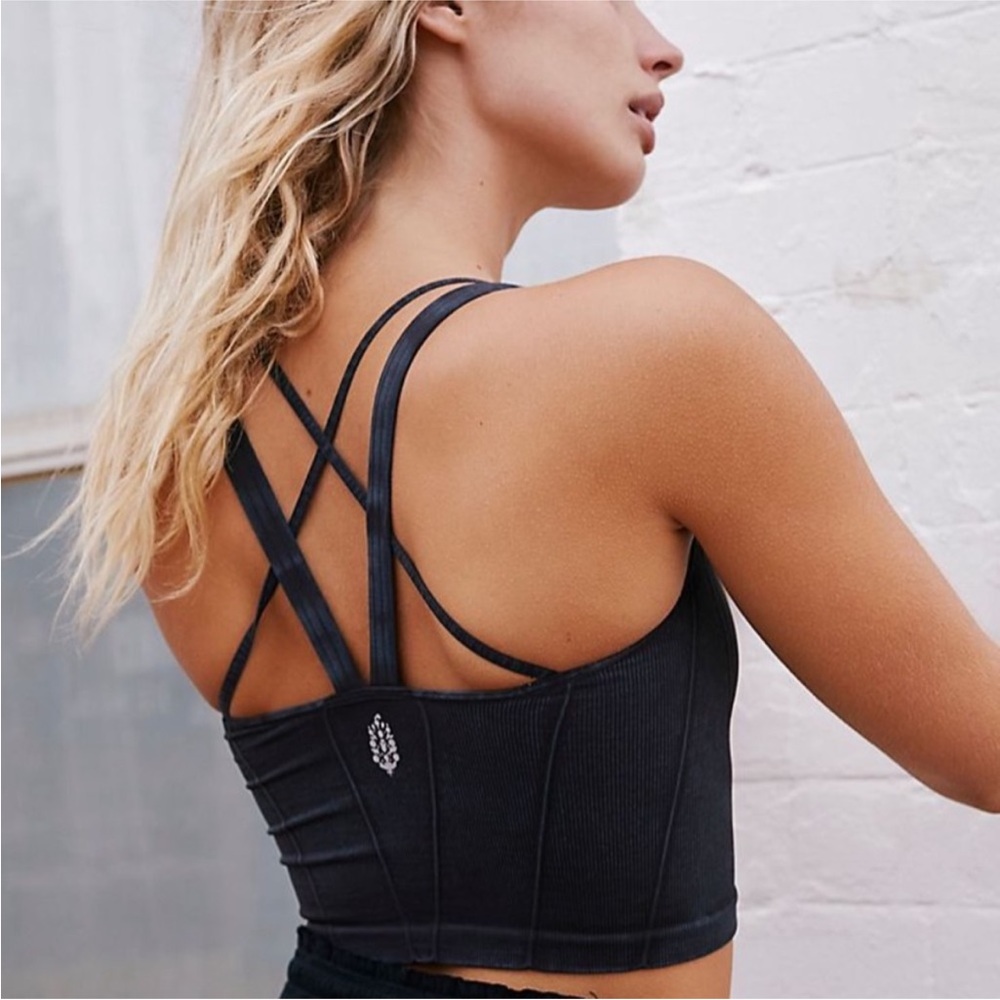 Free People Movement Stay With Me Cami Crop (M/L)